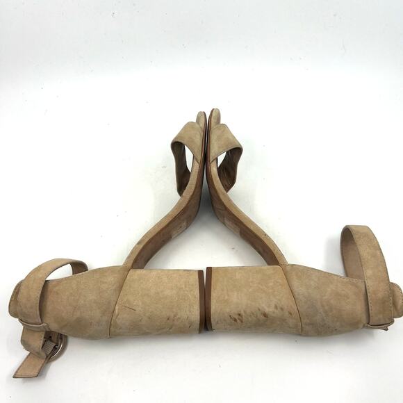 Madewell Regina Suede Ankle Strap Sandals Women's 7 US - Picture 7 of 9